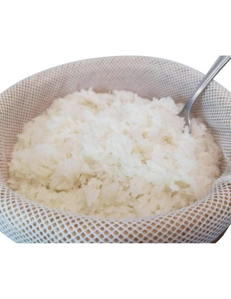 Cesta de Vapor de Arroz Pegajoso de Bambú 16.5 cm - Hecha a Mano Cesta de Vapor de Arroz Pegajoso de Bambú 16.5 cm - Hecha a Mano