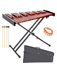 Xilófono Profesional LyricLight 37 Notas de Madera con Soporte