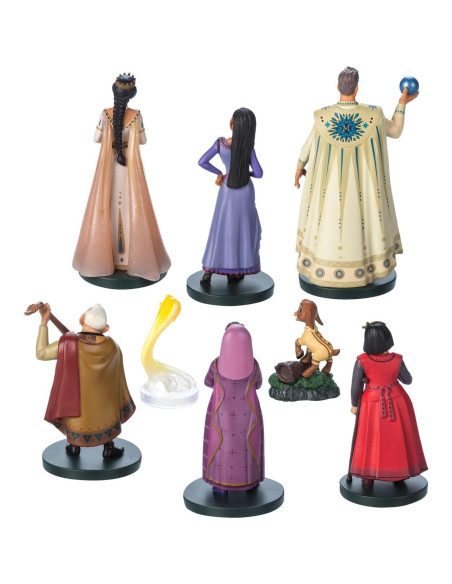Juego de Figuras Disney Wish - 8 Piezas - Aventura Mágica Juego de Figuras Disney Wish - 8 Piezas - Aventura Mágica