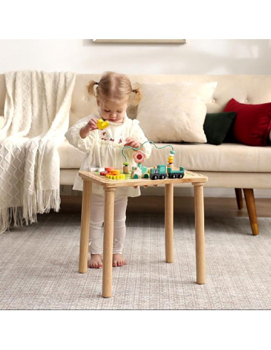 Mesa de Actividades 3-en-1 Wiqins para Bebés 6-36 Meses