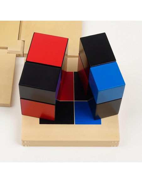 Cubo Binomial Hidoggy Montessori Juguete Matemático 0.49 kg Cubo Binomial Hidoggy Montessori Juguete Matemático 0.49 kg