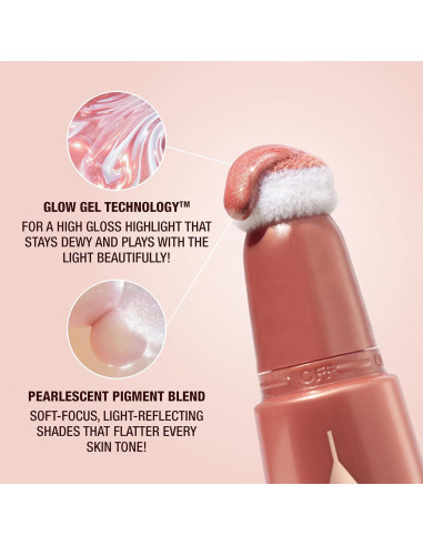 Iluminador Charlotte Tilbury Beauty Light Wand Goldgasm 32g
