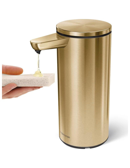 Dispensador de Jabón Automático simplehuman 396 ml Latón Dispensador de Jabón Automático simplehuman 396 ml Latón