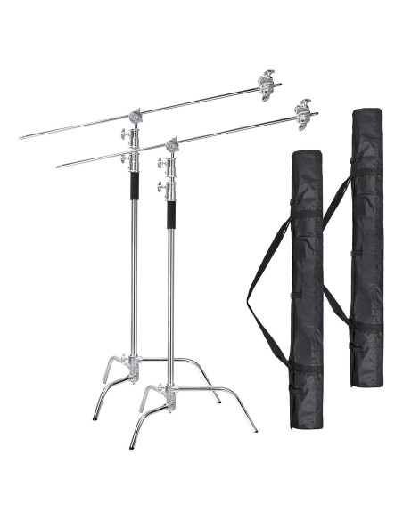 Soporte C-Stand EACHSHOT 2 Paquetes 330cm con Brazo 106cm Soporte C-Stand EACHSHOT 2 Paquetes 330cm con Brazo 106cm