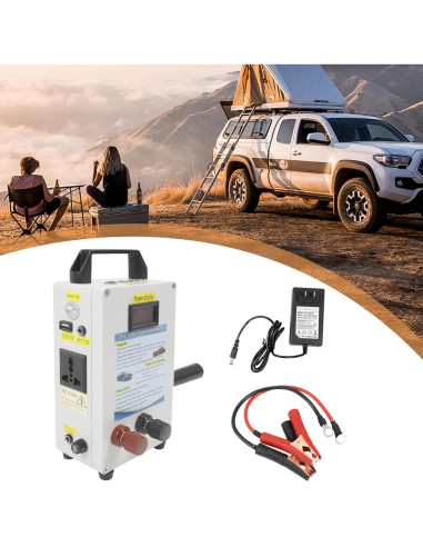 Generador Manual de Cargador de Manivela Pinkelin 150W