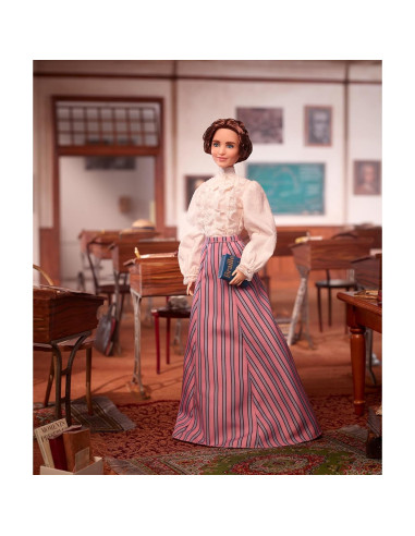 Muñeca Barbie Helen Keller - Mattel Mujeres Inspiradoras