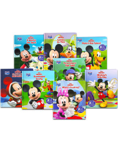 Mickey Mouse Me Reader Lector Electrónico 8 Libros 2