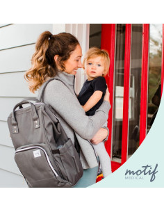 Mochila Aislada Motif Medical para Extractor de Leche - Gris 2