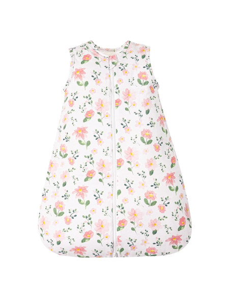 Saco de Dormir PHF para Bebés 100% Algodón Floral 18-24 Meses Saco de Dormir PHF para Bebés 100% Algodón Floral 18-24 Meses