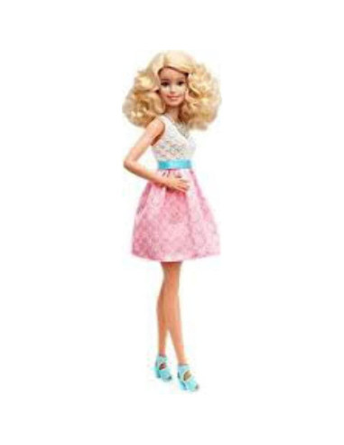 Muñeca Barbie Fashionistas - Rosa Polvo - Mattel - 32 cm