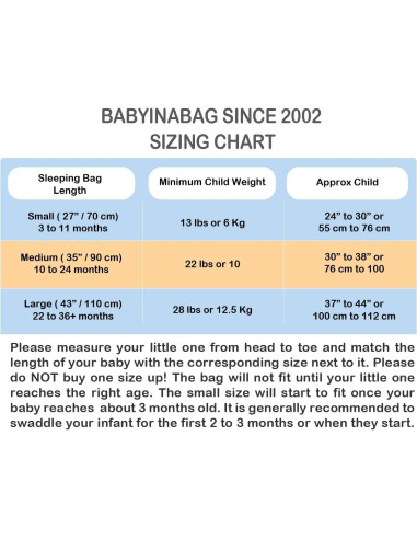 Saco de Dormir para Bebés Baby in a Bag Rosa 1.25 Tog
