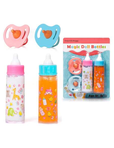 Botellas Mágicas para Muñecas Bebés Exquisite Buggy - 2 Piezas Botellas Mágicas para Muñecas Bebés Exquisite Buggy - 2 Piezas
