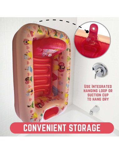 Bañera Inflable Disney Princess Loving Life 76.2x53.3 cm