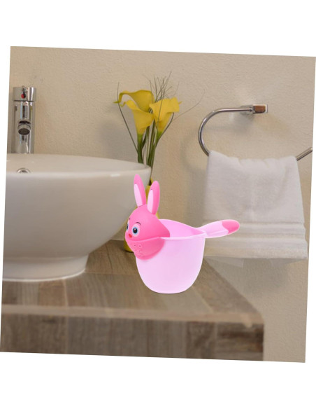 Juego de 2 tazas de enjuague para bebés FOMIYES - PP, 20x17.5cm Juego de 2 tazas de enjuague para bebés FOMIYES - PP, 20x17.5cm