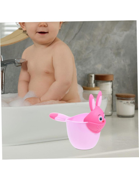 Juego de 2 tazas de enjuague para bebés FOMIYES - PP, 20x17.5cm Juego de 2 tazas de enjuague para bebés FOMIYES - PP, 20x17.5cm