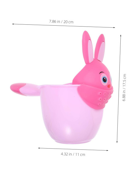 Juego de 2 tazas de enjuague NIYANGLE para baño de bebé Juego de 2 tazas de enjuague NIYANGLE para baño de bebé