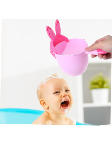 Juego de 2 tazas de enjuague NIYANGLE para baño de bebé