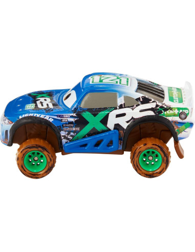 Vehículo de Carreras Barro Disney Cars XRS 1:55 Todo Terreno