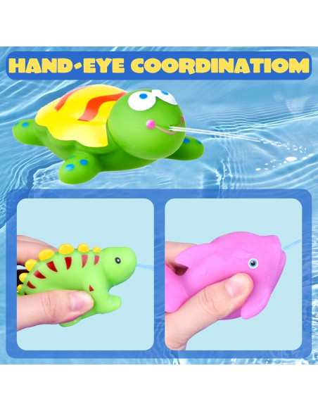 Set de 24 Juguetes de Baño para Bebés Juguetes Divertidos Set de 24 Juguetes de Baño para Bebés Juguetes Divertidos