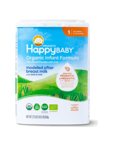 Fórmula Infantil Orgánica Happy Baby 0-12 Meses 650g