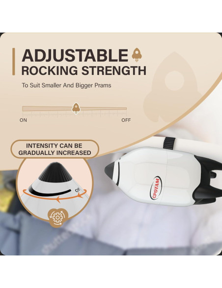 Balanceador Portátil para Bebés CPOTAM con Vibración Ajustable Balanceador Portátil para Bebés CPOTAM con Vibración Ajustable