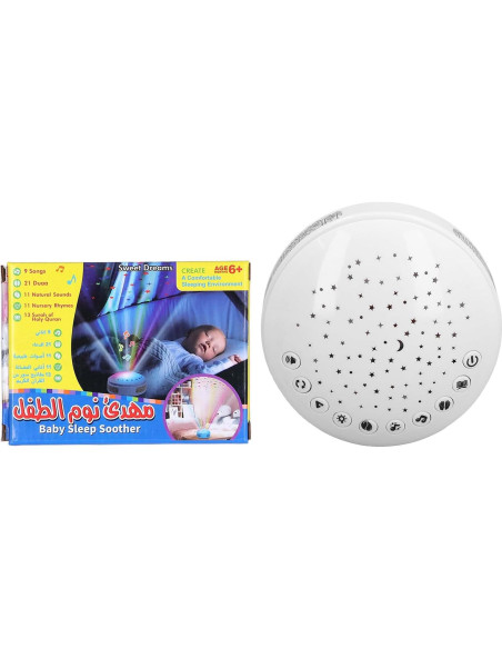 Proyector de Luz Nocturna Yosoo para Bebés con Sonidos Relajantes Proyector de Luz Nocturna Yosoo para Bebés con Sonidos Relajantes