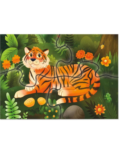 Juego de Mesa Cooperativo Raindrop Forest Peaceable Kingdom 3+