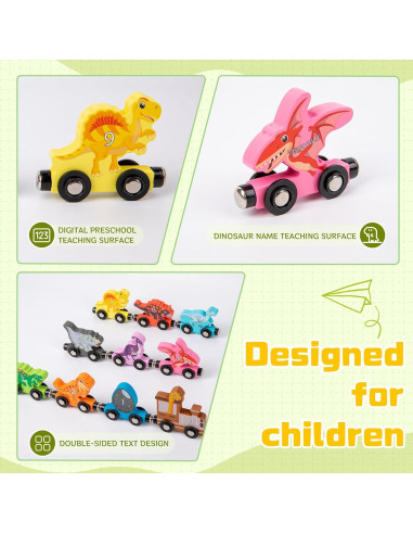 Tren de Números Magnético de Madera Adena Montessori 0-10