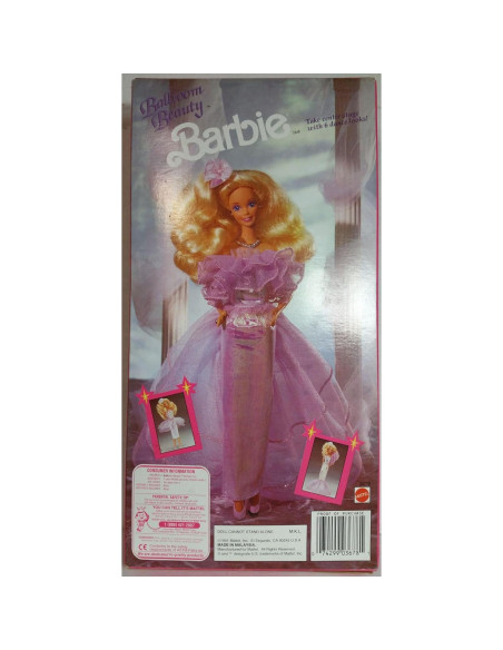 Muñeca Barbie Belleza de Salón Mattel 3678 6 Looks de Baile Muñeca Barbie Belleza de Salón Mattel 3678 6 Looks de Baile