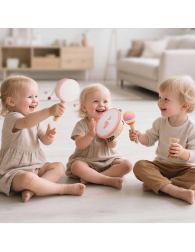 Conjunto Musical 8 en 1 Vanplay para Niños 18+ Meses