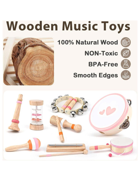 Conjunto Musical 8 en 1 Vanplay para Niños 18+ Meses Conjunto Musical 8 en 1 Vanplay para Niños 18+ Meses