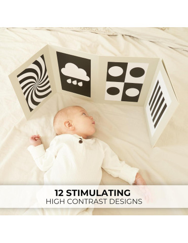 Tablero de Desarrollo Sensorial ZICOTO para Bebés 0-3 Meses