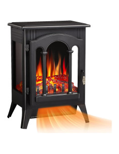 Calefactor Eléctrico R.W.FLAME YH-20 1500W Portátil