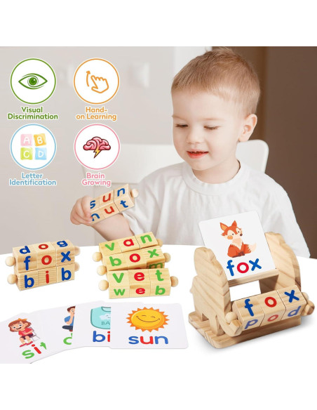 Juguetes Educativos Montessori ShyLizard para Niños 3-5 Años Juguetes Educativos Montessori ShyLizard para Niños 3-5 Años