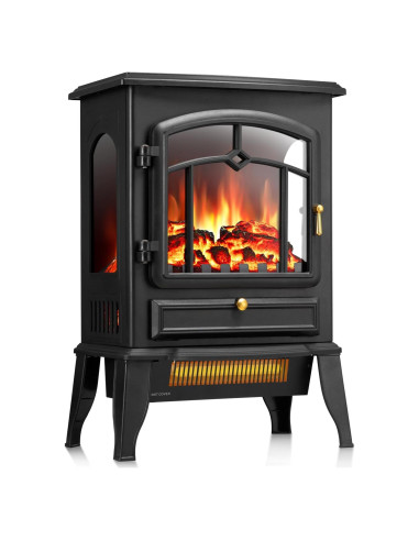 Estufa Eléctrica R.W.FLAME Catedral 22.4x39cm 3D Calefacción
