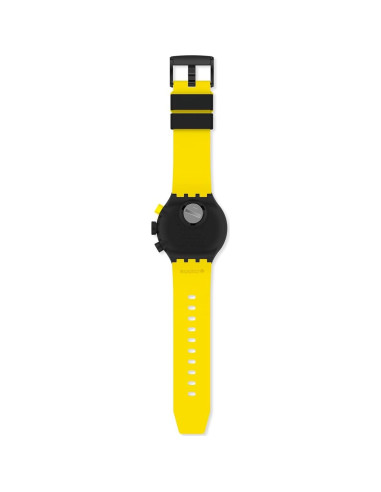 Reloj Swatch Big Bold Chrono Unisex Negro 47mm Impermeable
