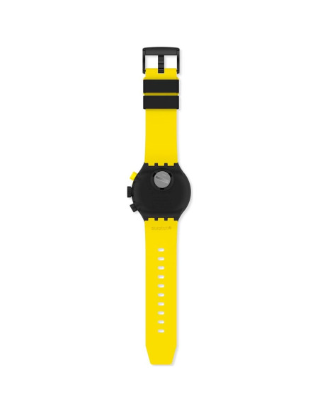 Reloj Swatch Big Bold Chrono Unisex Negro 47mm Impermeable Reloj Swatch Big Bold Chrono Unisex Negro 47mm Impermeable