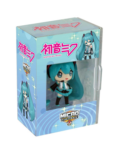 Figura Micro Hatsune Miku 3.18 cm con Base y Estuche