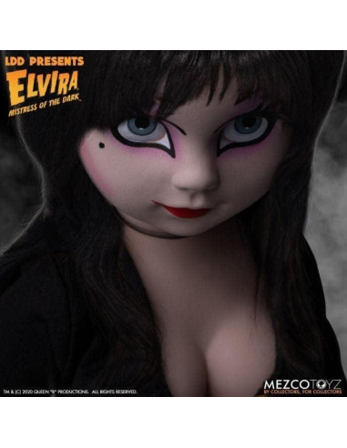 Figura de Colección Elvira Señora de la Oscuridad Mezco 25.4 cm