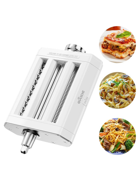 Máquina de Pasta 3 en 1 GVODE para KitchenAid - Cortador y Rodillo Máquina de Pasta 3 en 1 GVODE para KitchenAid - Cortador y Rodillo