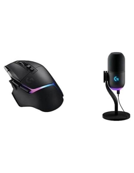 Combo Ratón Inalámbrico Logitech G502 X Plus + Micrófono Yeti GX RGB Combo Ratón Inalámbrico Logitech G502 X Plus + Micrófono Yeti GX RGB