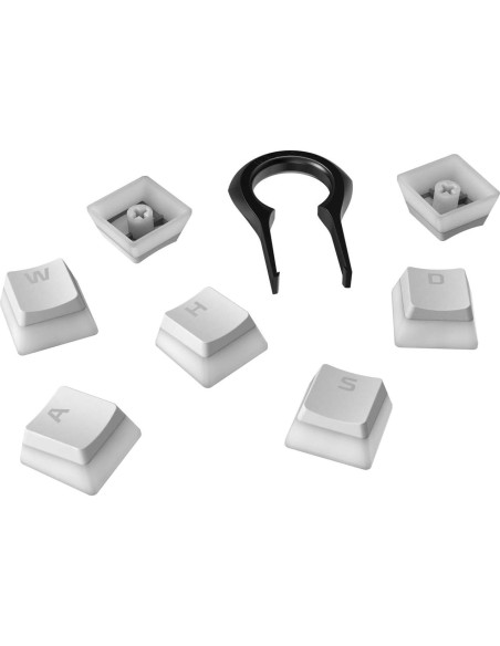 Teclado Mecánico HyperX Pudding - 104 Teclas PBT Blancas Teclado Mecánico HyperX Pudding - 104 Teclas PBT Blancas
