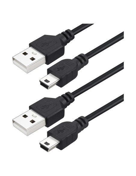 Cables USB Mini para Micrófonos Blue Yeti y Snowball - 2 Piezas Cables USB Mini para Micrófonos Blue Yeti y Snowball - 2 Piezas
