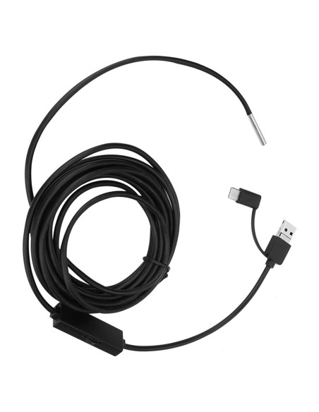 Endoscopio Naroote 3 en 1 para Android Tipo C 3.9mm HD 3.5m Endoscopio Naroote 3 en 1 para Android Tipo C 3.9mm HD 3.5m