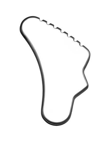 Gua Sha Corporal Sacheu de Acero Inoxidable 3.8x9.6cm Gua Sha Corporal Sacheu de Acero Inoxidable 3.8x9.6cm