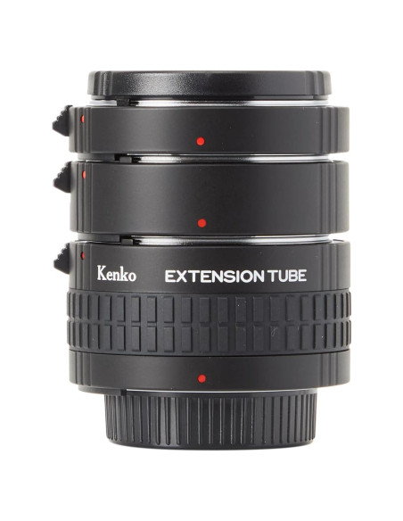 Juego de tubos de extensión Kenko 2042 para Nikon AF 12/20/36 mm Juego de tubos de extensión Kenko 2042 para Nikon AF 12/20/36 mm
