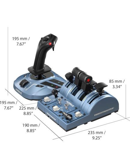 ThrustMaster TCA Pack Capitán Airbus - Xbox Series X|S y PC ThrustMaster TCA Pack Capitán Airbus - Xbox Series X|S y PC