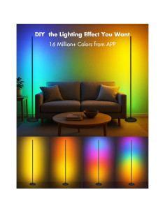 Lámpara de Pie LED RGB Inteligente Vexinat HC601 138 cm 2