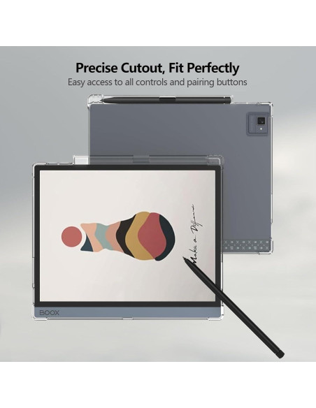 Funda Transparente Aircawin para Onyx Boox 10.3" - TPU a Prueba de Golpes Funda Transparente Aircawin para Onyx Boox 10.3" - TPU a Prueba de Golpes