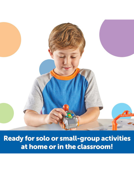 Conjunto de Actividades de Codificación Deluxe Learning Resources - 51 Piezas, Juguete STEM para Niños 4+ Conjunto de Actividades de Codificación Deluxe Learning Resources - 51 Piezas, Juguete STEM para Niños 4+